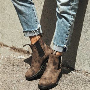 Blundstone: HIGH TOP BOOTS - RUSTIC BROWN #1351